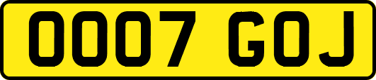 OO07GOJ