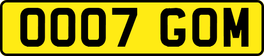 OO07GOM