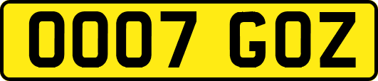 OO07GOZ