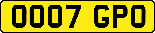 OO07GPO