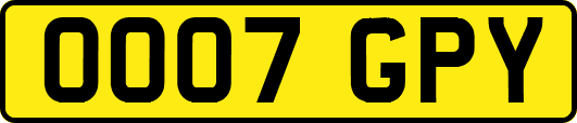 OO07GPY