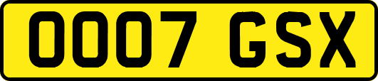 OO07GSX