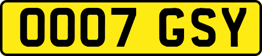 OO07GSY