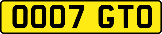 OO07GTO