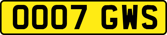 OO07GWS