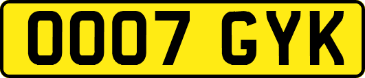 OO07GYK