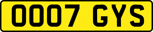 OO07GYS