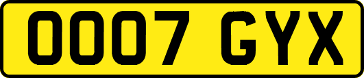 OO07GYX
