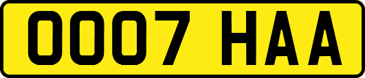 OO07HAA