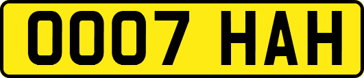 OO07HAH