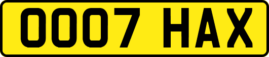 OO07HAX