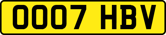 OO07HBV