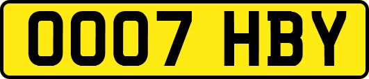 OO07HBY