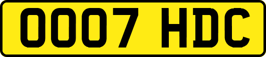 OO07HDC
