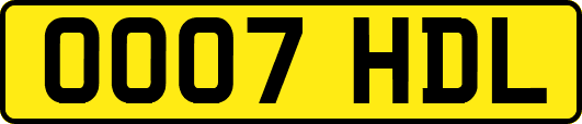 OO07HDL
