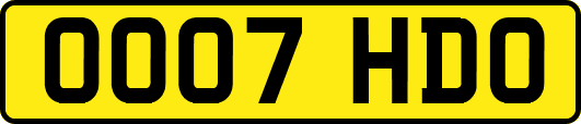 OO07HDO
