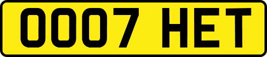 OO07HET