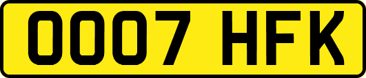 OO07HFK