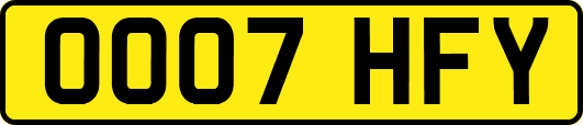 OO07HFY