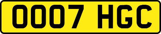 OO07HGC