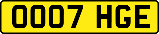 OO07HGE