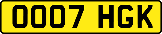 OO07HGK