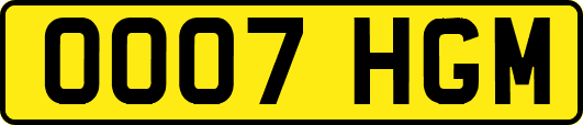 OO07HGM