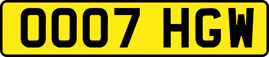 OO07HGW