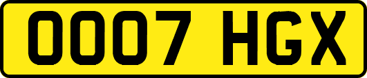 OO07HGX