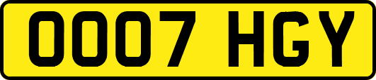 OO07HGY