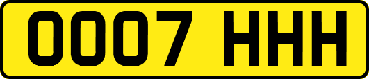 OO07HHH