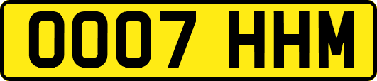 OO07HHM