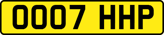OO07HHP