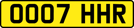 OO07HHR