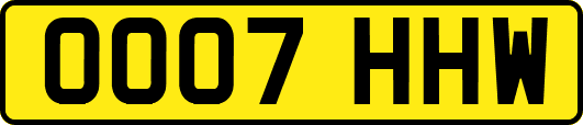 OO07HHW