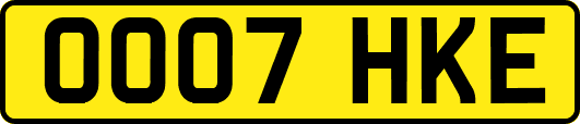 OO07HKE
