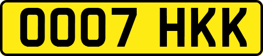 OO07HKK