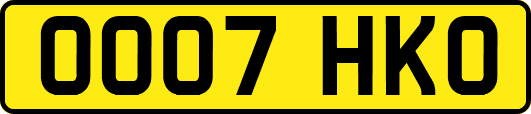 OO07HKO
