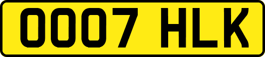 OO07HLK