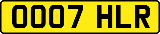 OO07HLR