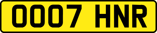 OO07HNR