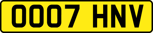 OO07HNV