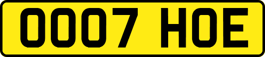 OO07HOE