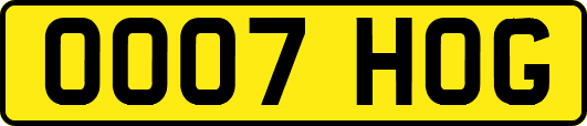OO07HOG