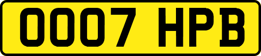 OO07HPB