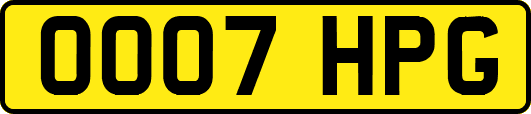 OO07HPG