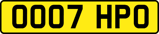 OO07HPO