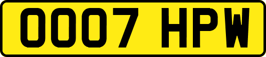 OO07HPW