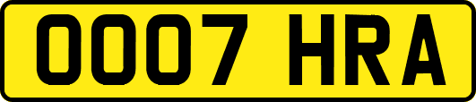 OO07HRA