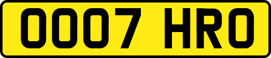 OO07HRO